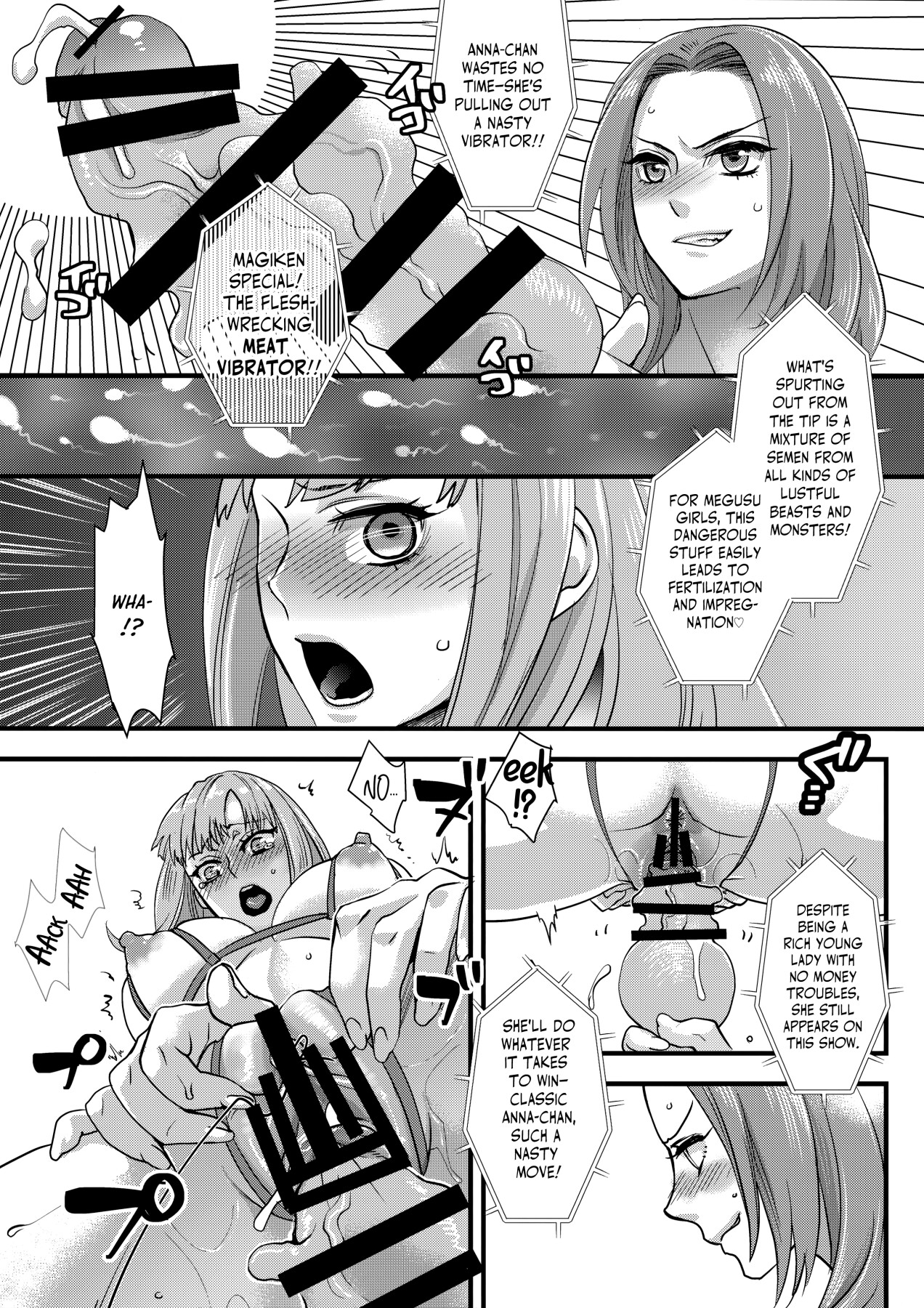Hentai Manga Comic-Fun & Shame Game Show-Read-9